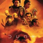 Meilleur fournisseur abonnement IPTV Maroc abordable et moins cher.Affiche officielle du film « Dune : Partie 2 », mettant en vedette Timothée Chalamet, Zendaya et d'autres personnages principaux dans un décor désertique avec un ver des sables géant.