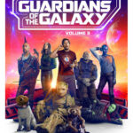 Meilleur fournisseur abonnement IPTV Maroc abordable et moins cher.Affiche officielle de « Les Gardiens de la Galaxie : Volume 3 » de Marvel Studios mettant en vedette le casting principal, dont Star-Lord, Gamora, Drax, Rocket et Groot.