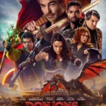 Meilleur fournisseur d'abonnement IPTV abordable et moins cher.Affiche officielle du film « Donjons & Dragons : L'Honneur des Voleurs » avec Chris Pine, Michelle Rodriguez et le casting principal avec un dragon et un décor médiéval.