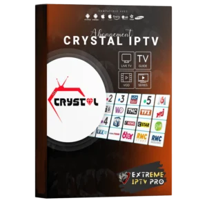 IPTV Maroc. CRYSTAL OTT, le serveur le plus populaire au Maroc. différentes résolutions. pas de gêle ou blocage. un prix abordable.