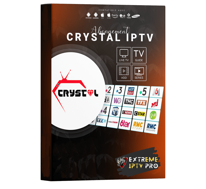 IPTV Maroc. CRYSTAL OTT, le serveur le plus populaire au Maroc. différentes résolutions. pas de gêle ou blocage. un prix abordable.